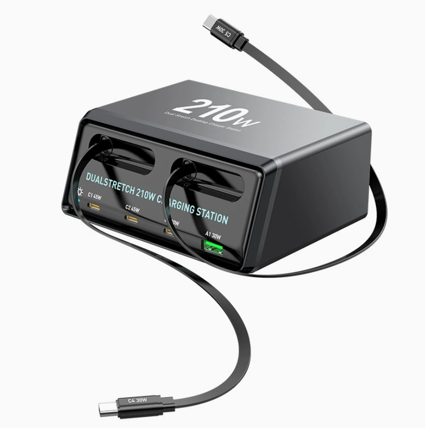 210W Multi-Port Fast Charging Station