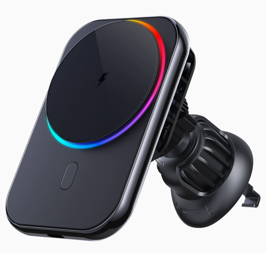 RGB Magnetic Wireless Car Charger Mount